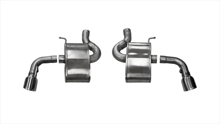 Corsa Xtreme Axleback Exhaust Polished (2016 Camaro SS) 14785