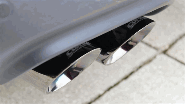 Corsa Xtreme Exhaust Catback Quad Tip Polished (15-19 Challenger 6.4/Hellcat 6.2) 14989