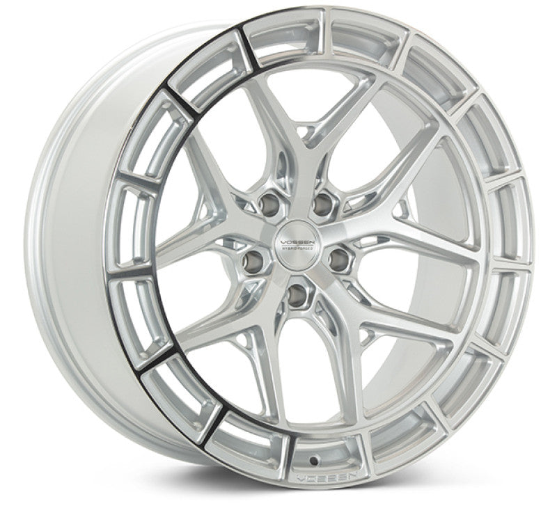 Vossen HFX-1 20x9 - 5x112 - ET32 - Flat - 66.5 - Silver Polished Wheel - HFX1-0M05