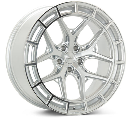 Vossen HFX-1 20x9 - 5x112 - ET32 - Flat - 66.5 - Silver Polished Wheel - HFX1-0M05