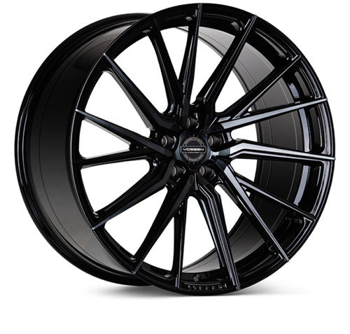 Vossen HF-4T 20x10.5 / 5x112 / ET30 / Deep Face / 66.5 - Tinted Gloss Black - Left - HF4T-0M17-L