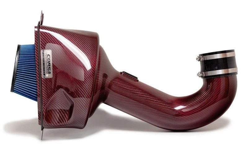 Corsa 15-19 Chevrolet Corvette C7 Z06 6.2L V8 Red Carbon Fiber Air Intake (Does Not Fit ZR1) - 44002-R