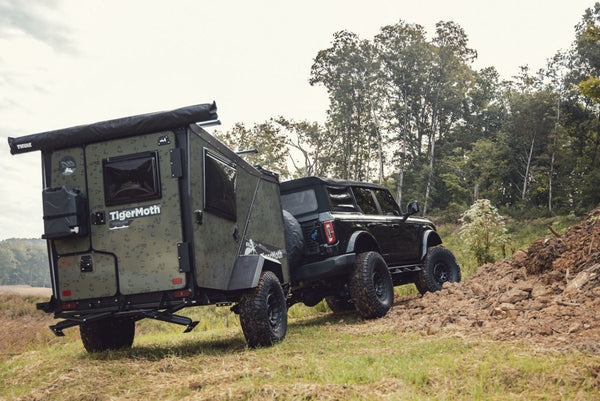 Ford Bronco Chamber Matte Black Wheels by Black Rhino