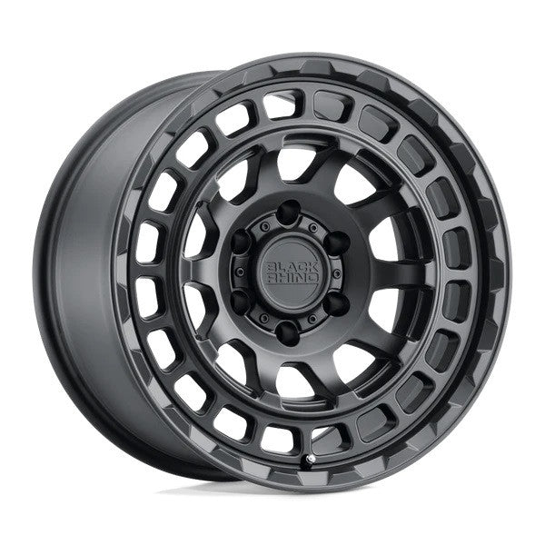 Ford Bronco Chamber Matte Black Wheels by Black Rhino