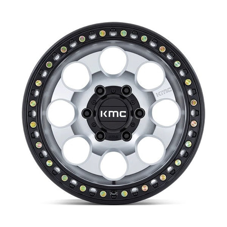 Ford Bronco Riot SBL Wheel Machined W Satin Black Lip by KMC