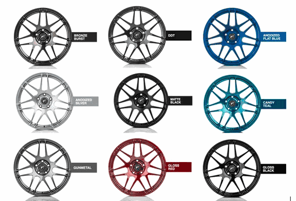 Forgestar 19x9.5 CF10 Deep Concave Wheel - 5x114.3 - ET 29 - BS 6.4 - Gloss Black (2005 - 2023 Mustang / 2007 - 2014 Mustang GT500) - F20199565P29