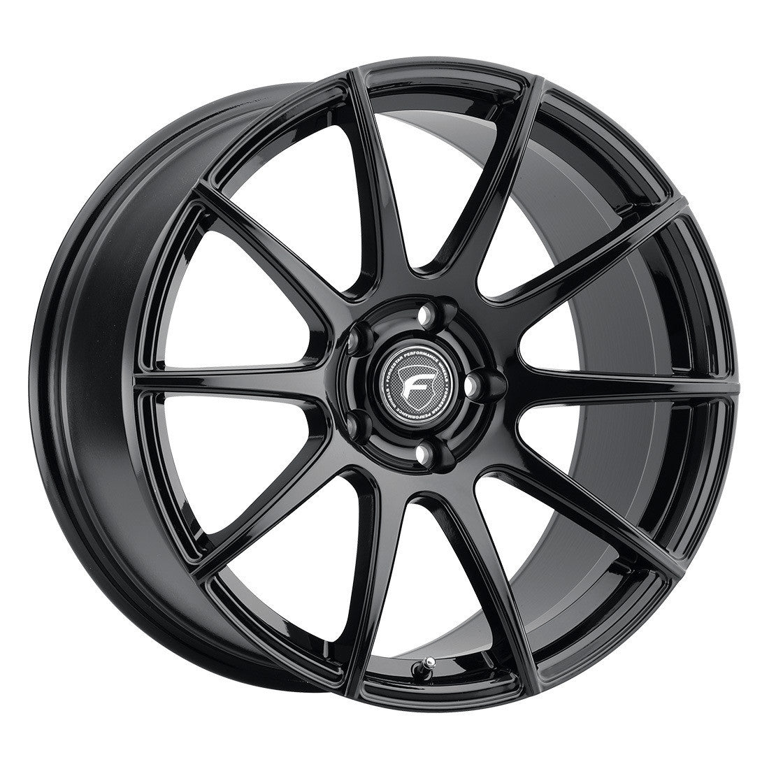 Forgestar 19x11 CF10 Deep Concave Wheel - 5x114.3 - ET 56 - BS 8.2 - Gloss Black (2005 - 2023 Mustang GT / Base / 2007 - 2014 Mustang Shelby GT500) - F20191165P56