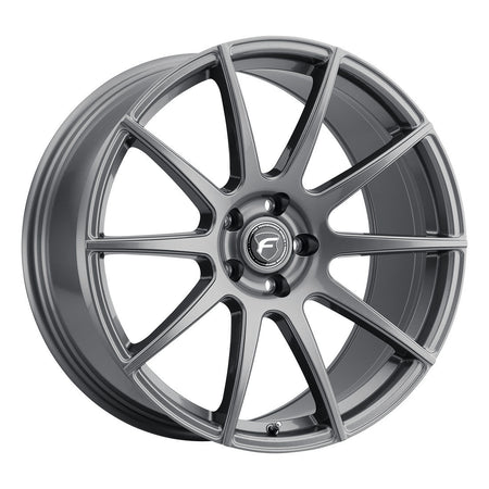 Forgestar 19x10 CF10 Deep Concave Wheel - 5x114.3 - ET 42 - BS 7.1 - Gloss Anthracite (2005 - 2023 Mustang / 2007 - 2014 Mustang GT500) - F20390065P42