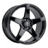 Forgestar 20x9.5 CF5 Deep Concave Rotary Forged Wheel - 5x114.3 - ET +29 - BS 6.4 - Gloss Black - F21109565P29