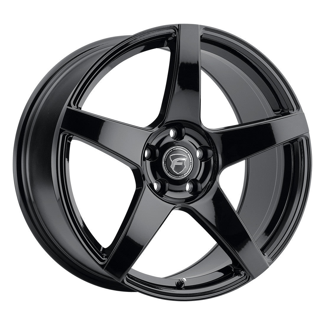 Forgestar 19x10 CF5 Deep Concave Rotary Forged Wheel - 5x114.3 - ET +42 - BS 7.1 - Gloss Black - F21190065P42