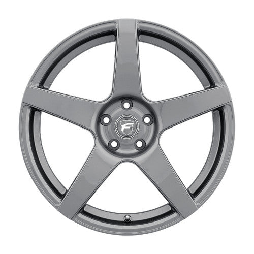 Forgestar 18x9 CF5 Semi Concave Wheel - 5x114.3 - ET 35 - BS 6.5 -Gloss Anthracite (2005-2023 Mustang / 2007-2014 Mustang GT500) - F11389065P35