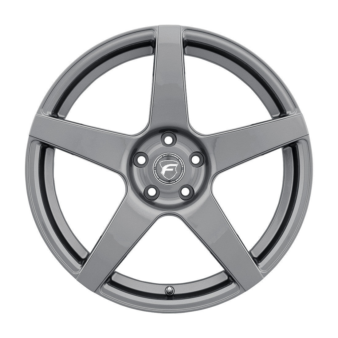 Forgestar 19x11 CF5 Deep Concave Rotary Forged Wheel - 5x114.3 - ET +56 - BS 8.2 - Gloss Anthracite - F21391165P56