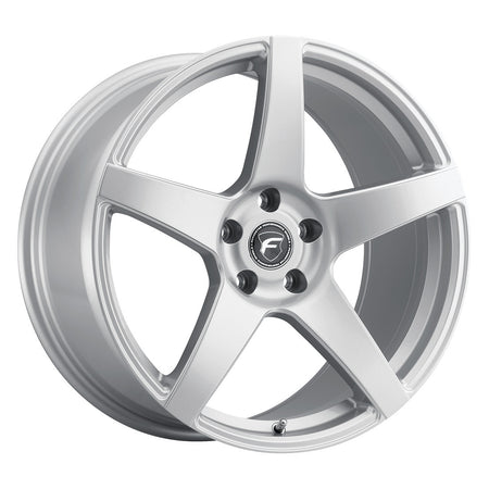 Forgestar 19x10 CF5 Deep Concave Wheel - 5x114.3 - ET 42 - BS 7.1 - Gloss Silver (2005 - 2023 Mustang / 2007 - 2014 Mustang GT500) - F21690065P42