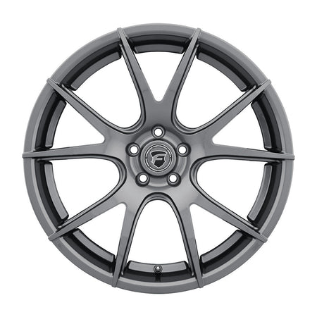 Forgestar 19x10 CF5V Deep Concave Wheel - 5x114.3 - ET 42 - BS 7.1 - Gloss Anthracite (2005 - 2023 Mustang / 2007 - 2014 Mustang GT500) - F22390065P42