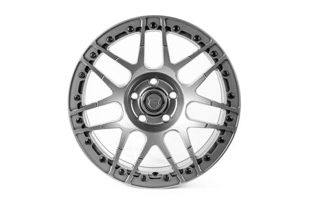 Forgestar 17x10 F14 Beadlock Drag Wheel | 5x120 | +45 ET | BS 7.3 | Gloss Anthracite | 2010 - 2023 Camaro SS / ZL1 / 1LE | F28370022P45