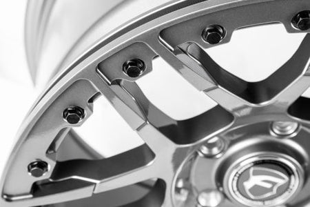 Forgestar 17x11 F14 Beadlock Drag Wheel | 5x120.65 | +43 ET | BS 7.7 | Gloss Anthracite| 2006 - 2013 Corvette C6 Z06 | F28371163P43