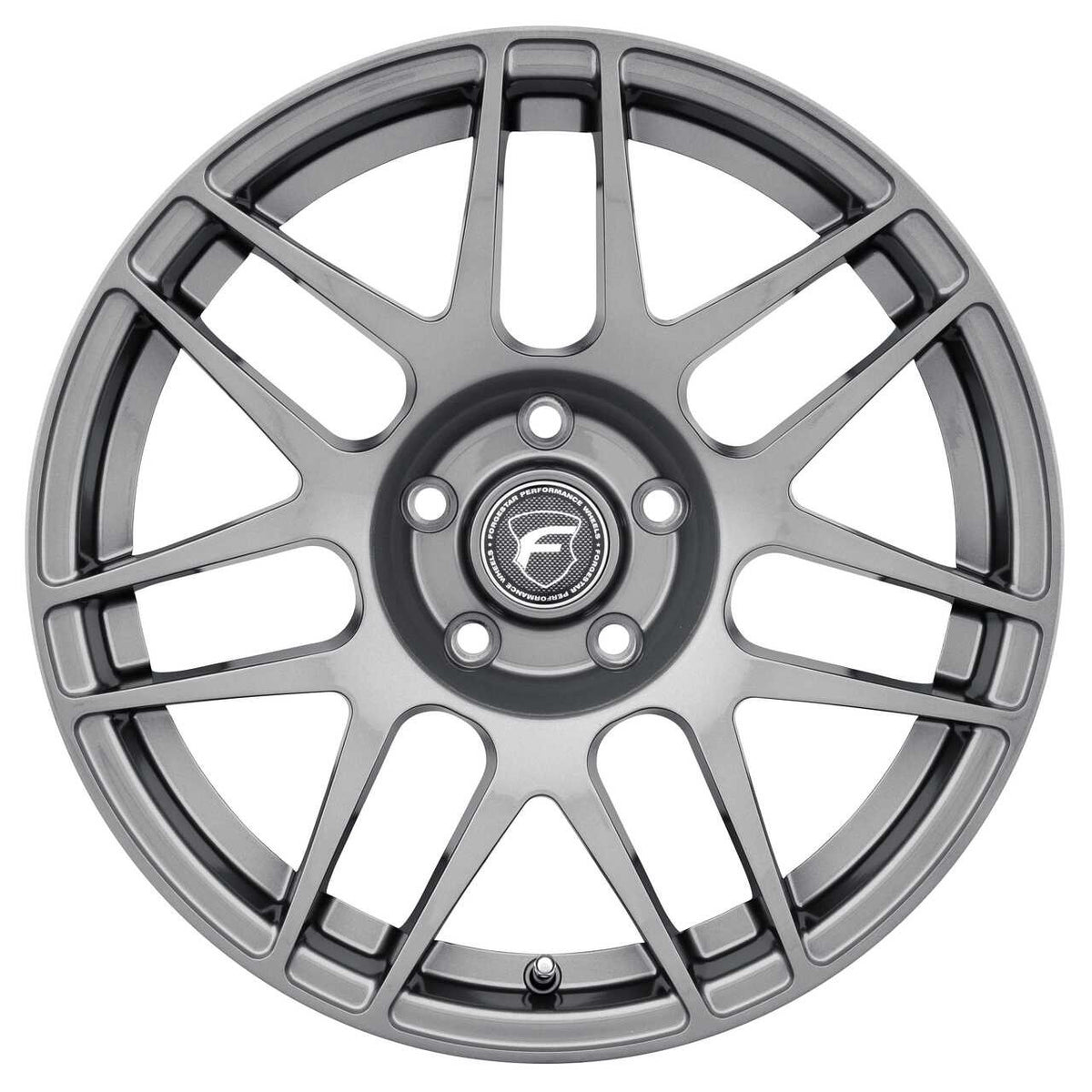 Forgestar 15x10 F14 Drag Wheel | 5x120.65 | +44 ET | 7.25 BS | 1993 - 2002 Camaro / Firebird | Gloss Anthracite | F373B0063P44