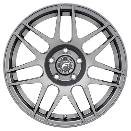 Forgestar 17x10.5 F14 Drag Wheel | 5x120.65| +65 ET | 8.3 BS | Gloss Anthracite | 2005 - 2013 Corvette Base | 2005 - 2009 Corvette Z51 | F17370563P65