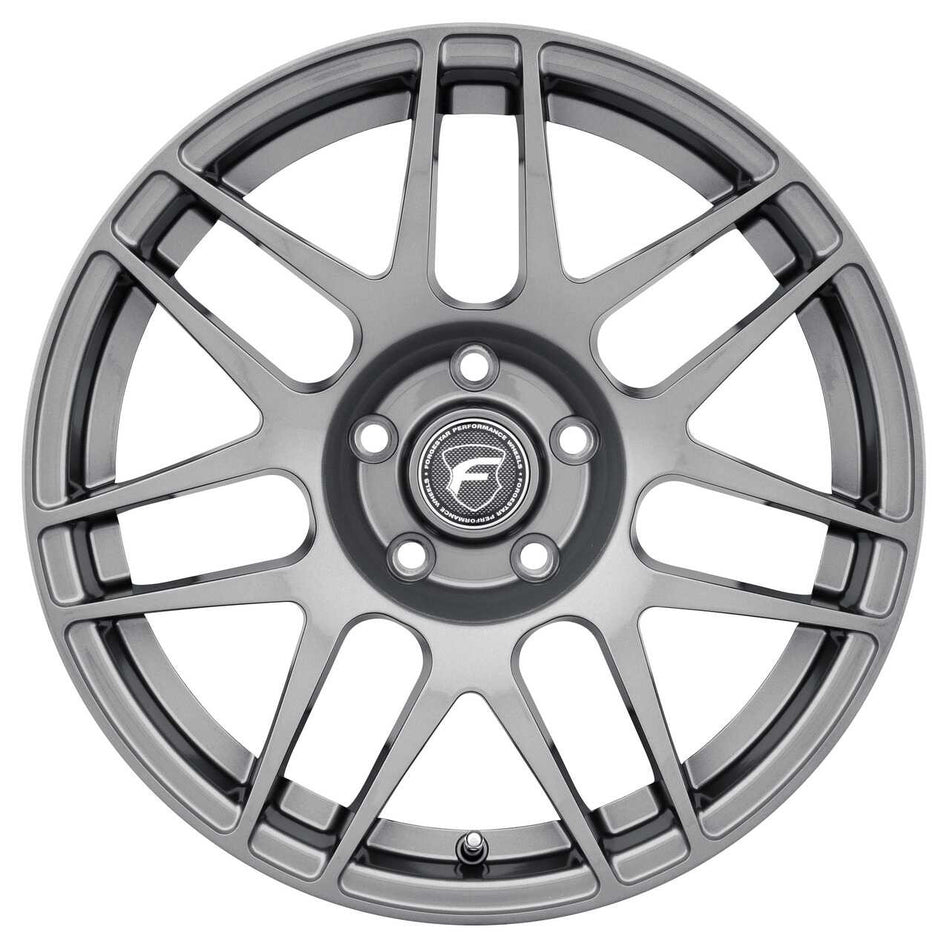 Forgestar 17x7 F14 Drag Pack Forged Wheel | Gloss Anthracite | 5x115 |+06 ET | BS 4.25 | F17377067P06
