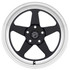 Forgestar 18x9 D5 Drag Wheel | 5x114.3| +35 ET | BS 6.4 | Gloss Black Machined | 2005 - 2023 Mustang | 2007 - 2014 GT500 | F09189067P35