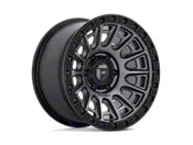 Fuel Wheels Cycle Matte Gunmetal with Black Ring Wheel; 17x9; -12mm Offset (18-26 Jeep Wrangler JL)