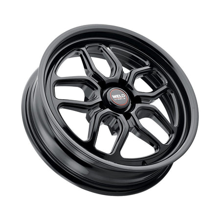 Weld 17x10 Laguna Black Drag Wheel 5x120 ET 42 BS 7.15 Gloss Black (CTS / Camaro) S15870022P42