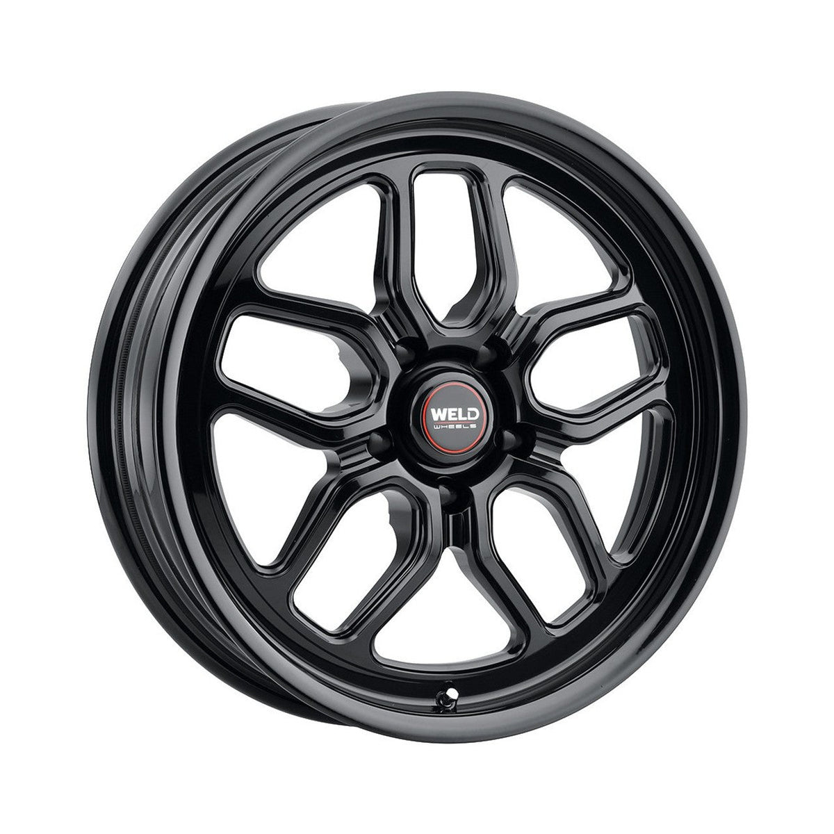 Weld 17x10 Laguna Black Drag Wheel 5x120 ET 42 BS 7.15 Gloss Black (CTS / Camaro) S15870022P42