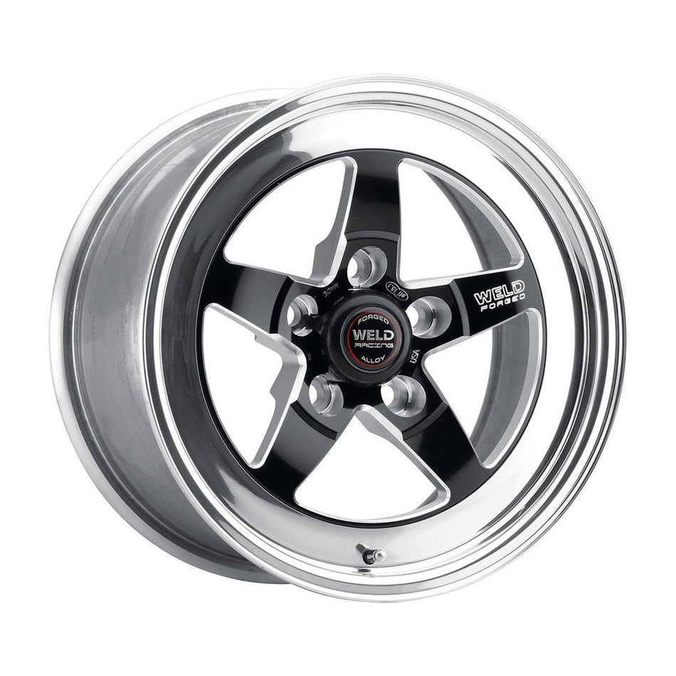Weld 20x9 RT-S S71 Front Wheel Black (2011-2023 Mustang GT / 2006-2014 GT500 / 2024 Mustang) 71HB0090A63A
