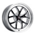 Weld 17x9.5 S76 Black Center Front / Rear Wheel (1982-1992 Camaro) 76LB7095B55A