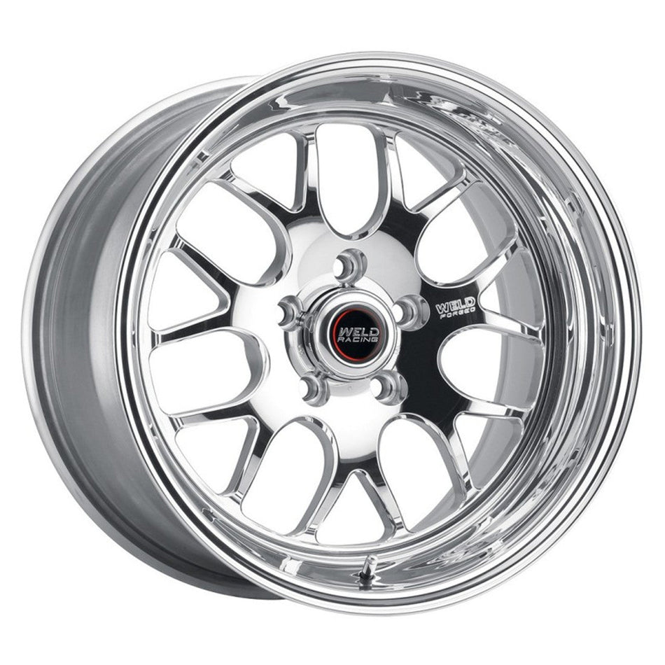 Weld 17x4.5 S77 Polished Front Wheel (1984-1986 Mustang / 1993-2004 Mustang GT / Cobra / Bullet / Mach1) 77MP7045A22A