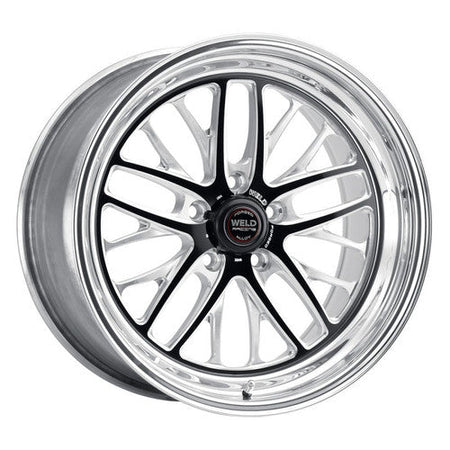 Weld 18x10 S82 Black Center Rear Wheel (94-04 Mustang) 82MB8100A62A