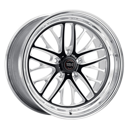 Weld 18x10 S82 Black Center Rear Wheel (94-04 Mustang) 82MB8100A62A