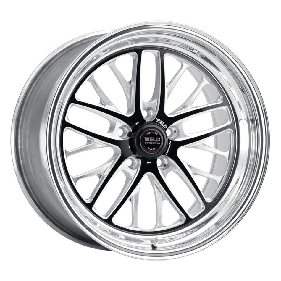 Weld 17x11 S82 Black Center Rear Wheel (93-02 Camaro) 82MB7110B78A