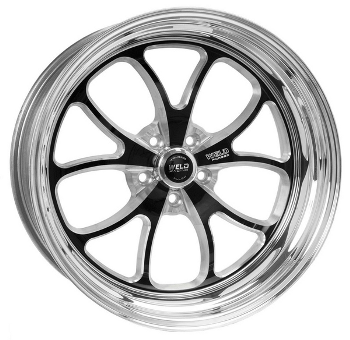 Weld 17x9.5 S76 Rear Wheel Black Center (2010-2024 Camaro SS / 1LE / Z28 / ZL1) 76HB7095N67A