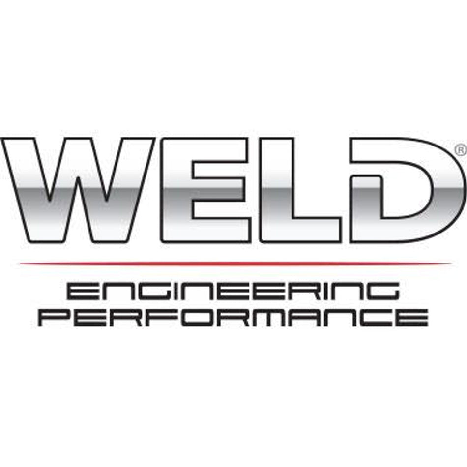 Weld 18x10 RT-S S77 Rear Wheel Black (2015-2023 Mustang GT Brembo / 2013-2014 GT500 / 2024 Mustang) 77LB8100A77A