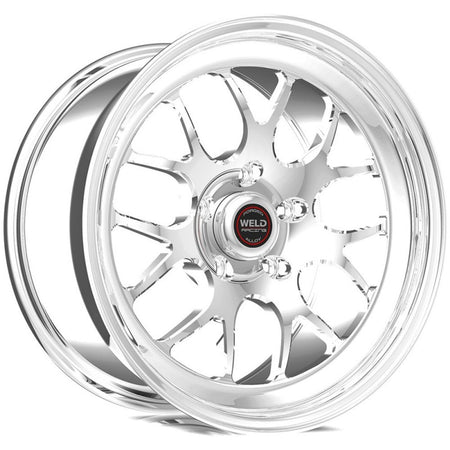 Weld 15x10 S77 Polished Rear Wheel (2006-2012 Mustang Shelby GT500 / 2005-2023 Mustang GT / Base) 77MP510A75A